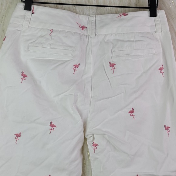 J. Crew Factory White Flamingo Capri High Rise - Picture 4 of 8